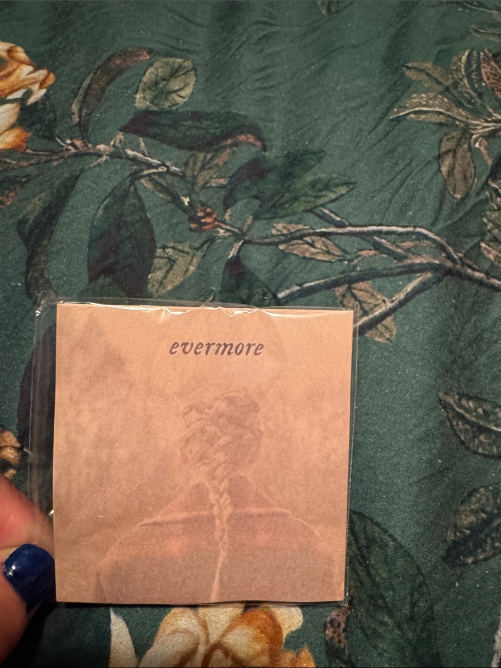 Evermore Taylor swift sticky notepad